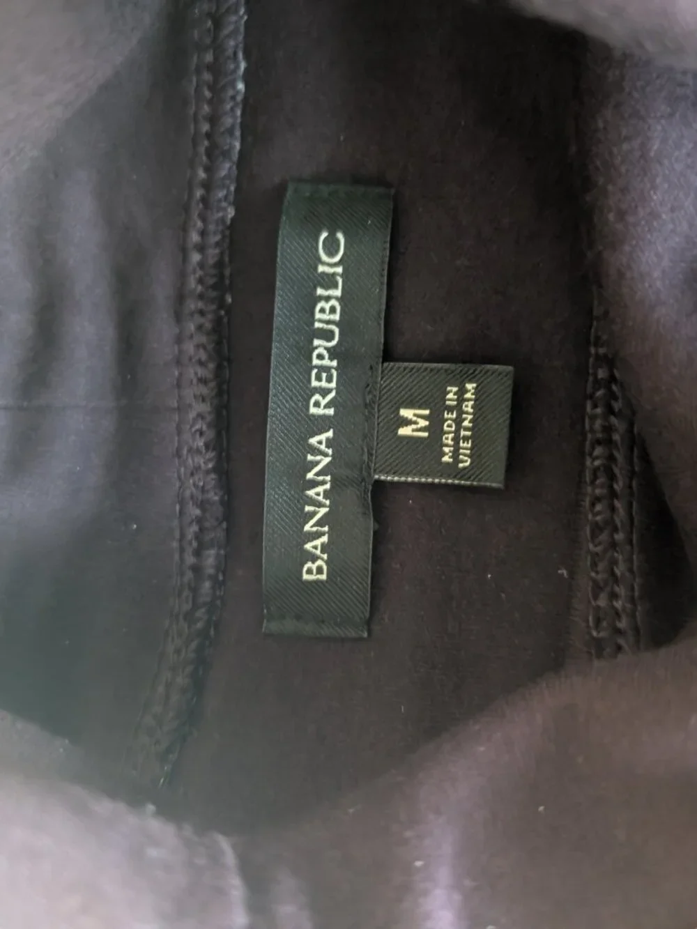 Banana Republic Men’s Cotton Turtleneck Eggplant Purple M NWT